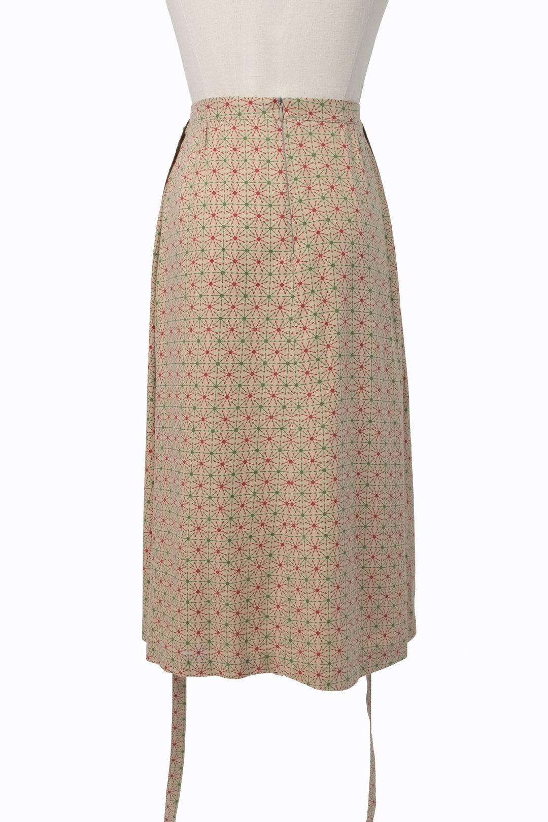 Jocomomola | Atomic Starburst Print Tie Skirt | Vintage 1990s | EU 38 / US 6