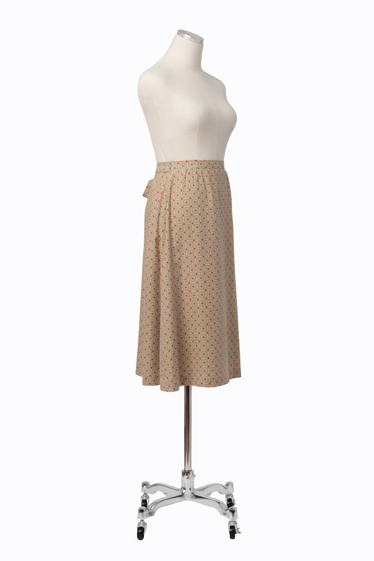 Jocomomola | Atomic Starburst Print Tie Skirt | Vintage 1990s | EU 38 / US 6