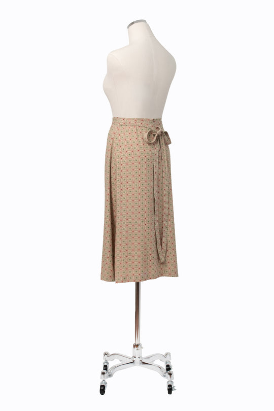 Jocomomola | Atomic Starburst Print Tie Skirt | Vintage 1990s | EU 38 / US 6