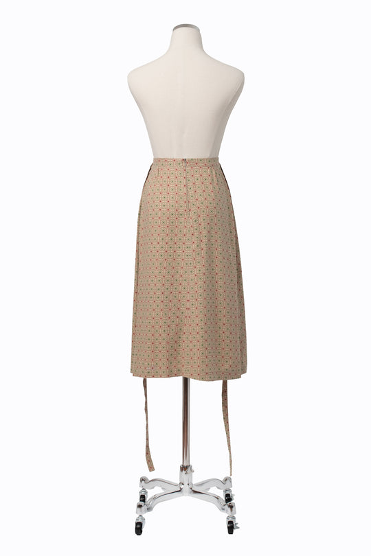 Jocomomola | Atomic Starburst Print Tie Skirt | Vintage 1990s | EU 38 / US 6