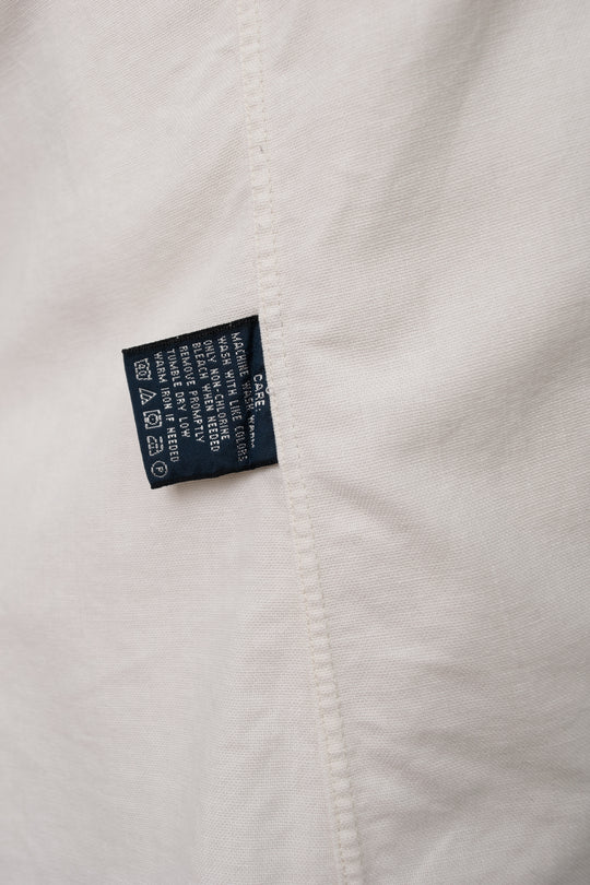 Ralph Lauren Blue Label Western Shirt | Cream Pick Stitch | Vintage 90s | Size 8