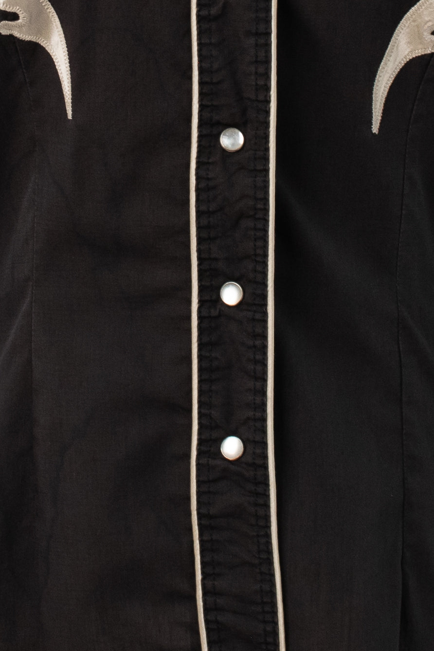 Salaminder Exclusive For Cutter Bills Western Shirt,70s, Size 35 B