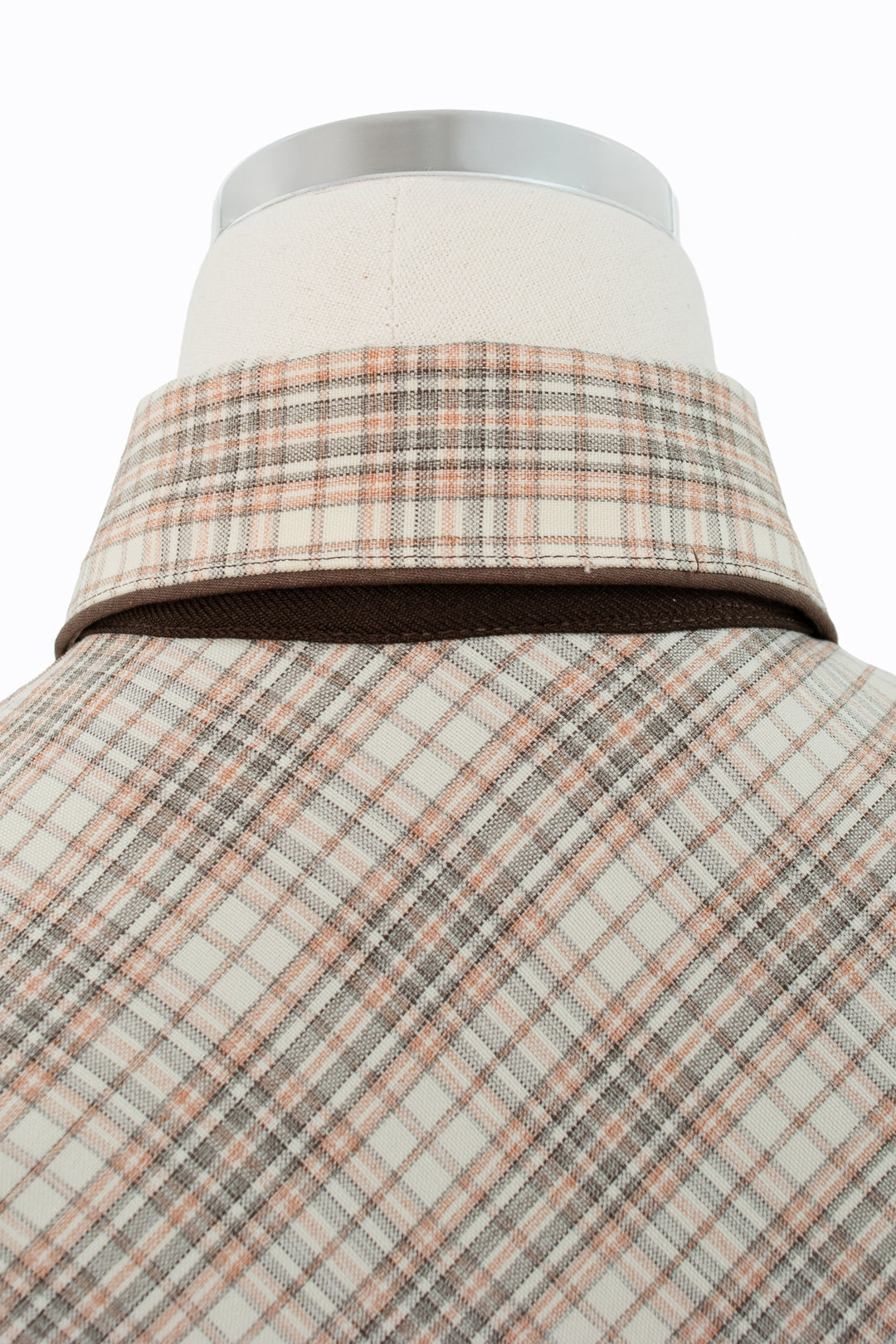 H Bar C Ranchwear | Brown Plaid Western Shirt | Vintage 70s | Size 30 | Made in USA