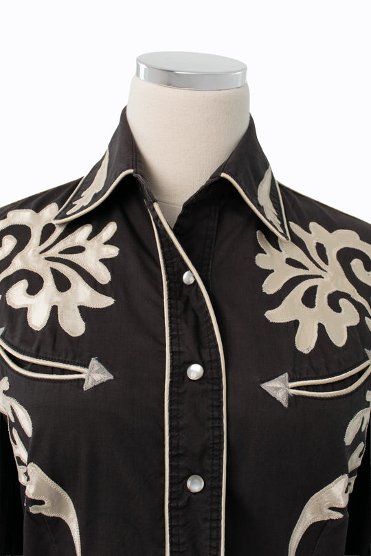 Salaminder Exclusive for Cutter Bills | Western Shirt | Vintage 70s | Size 35 Bust