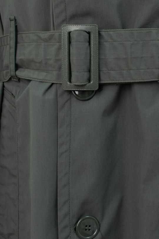 U.S. Military Olive Green Raincoat | Vintage 80s | Size 38R