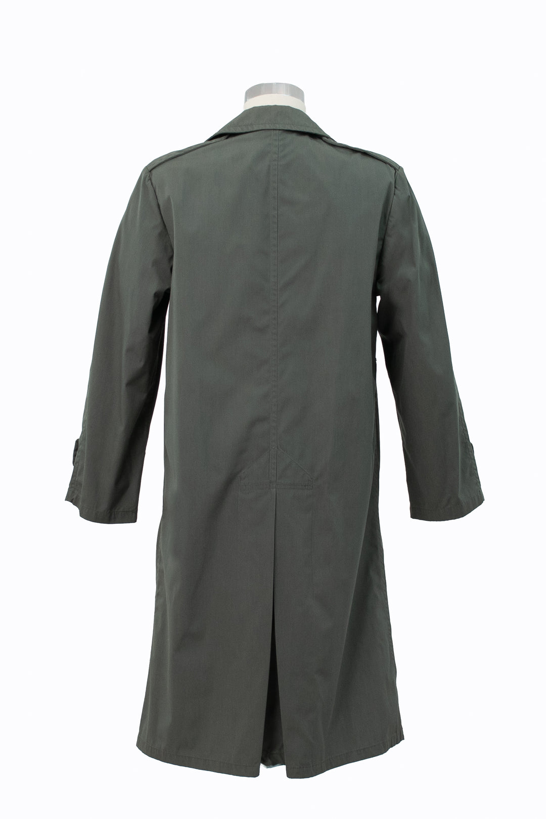 U.S. Military Olive Green Raincoat | Vintage 80s | Size 38R