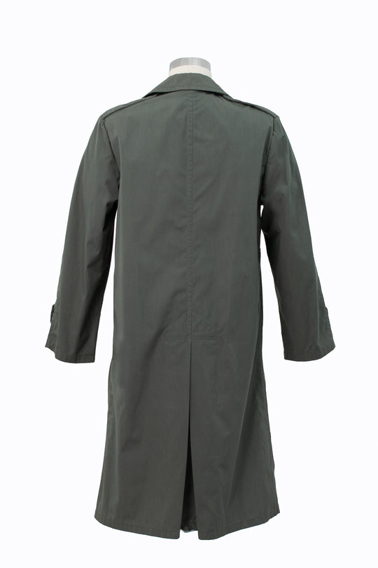 U.S. Military Olive Green Raincoat | Vintage 80s | Size 38R