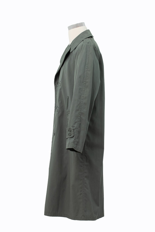 U.S. Military Olive Green Raincoat | Vintage 80s | Size 38R